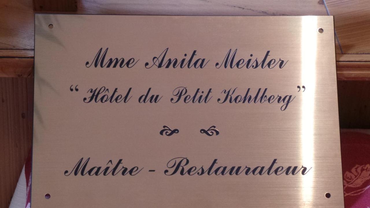 Hotel Restaurant Le Petit Kohlberg Lucelle Zewnętrze zdjęcie